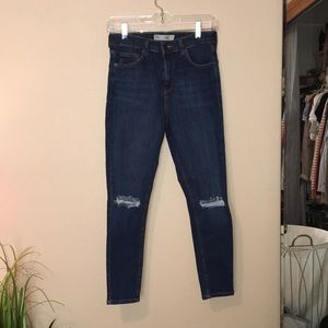 Dark wash jeans